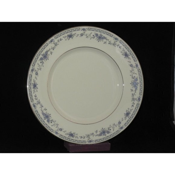 Minton Bellemeade 5 pps (s) Teacup Plates Blue Flowers Bone China‎ England - Picture 5 of 6